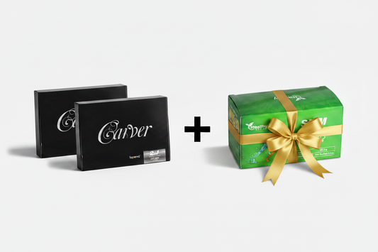 Carver + Gold Bow Gift